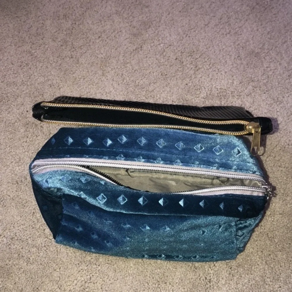 Nordstrom &‎ Sephora Makeup Cosmetics Bags Blue Black